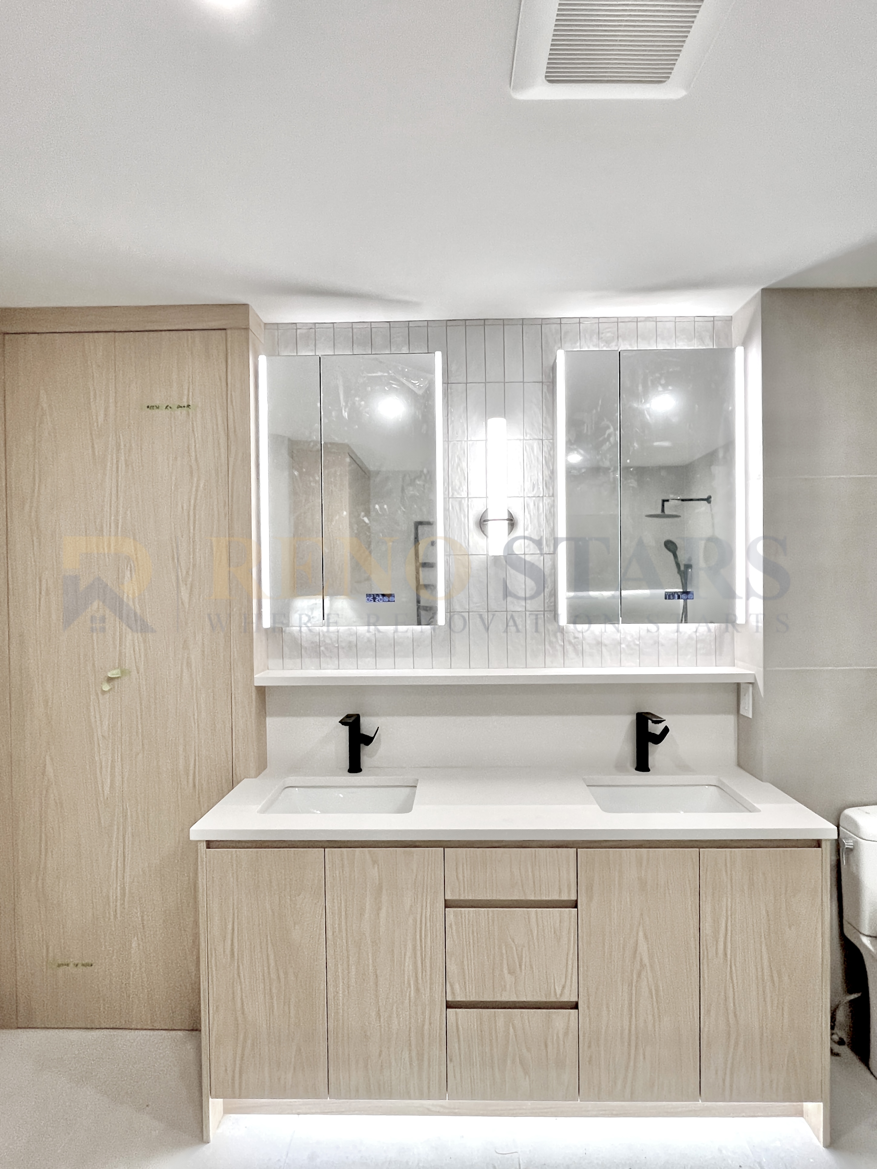 Bathroom Renovation with Custom Features in Burnaby - After 4