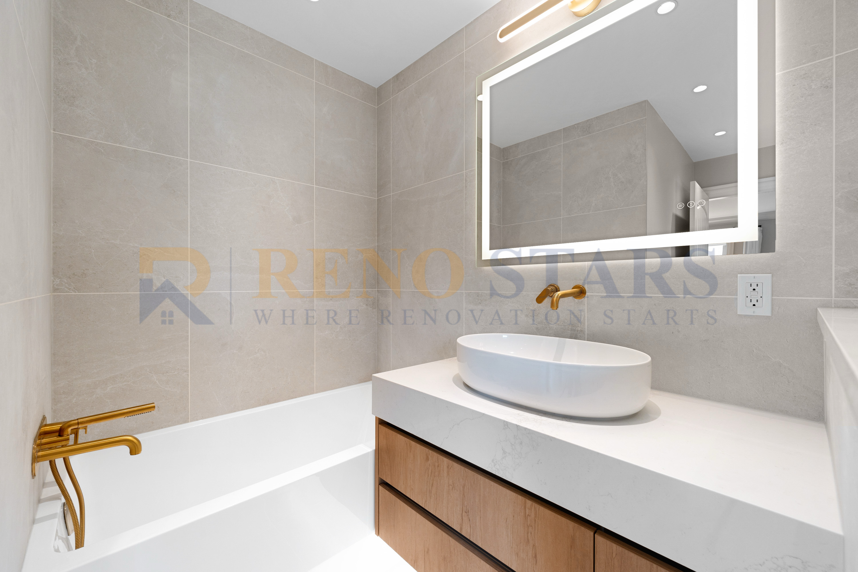 Luxury Bathroom Renovation with Custom Features - After 2