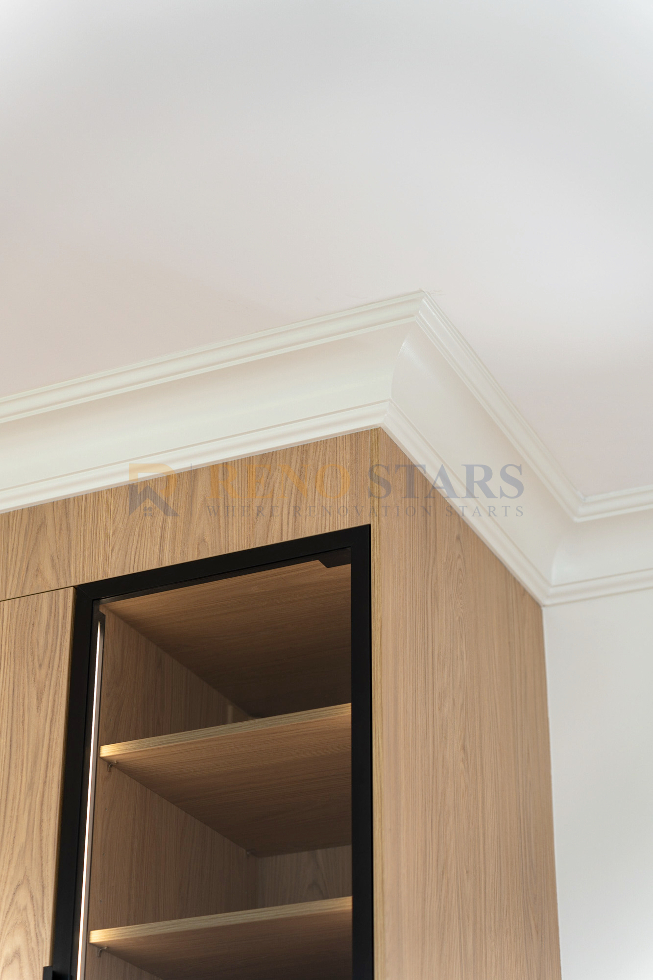 Custom Kitchen Renovation with Gold Fixtures - After 5