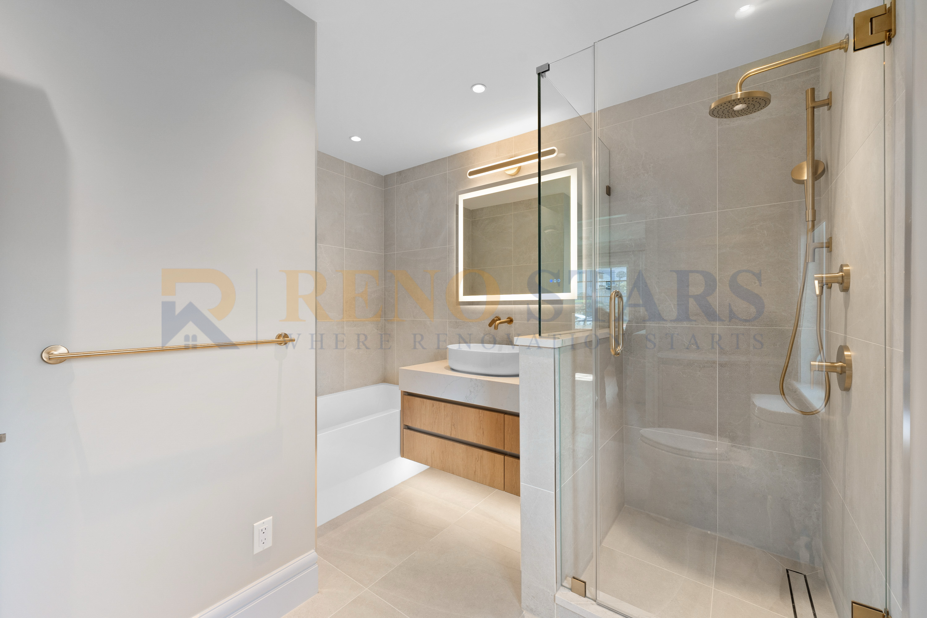Luxury Bathroom Renovation with Custom Features - After 6