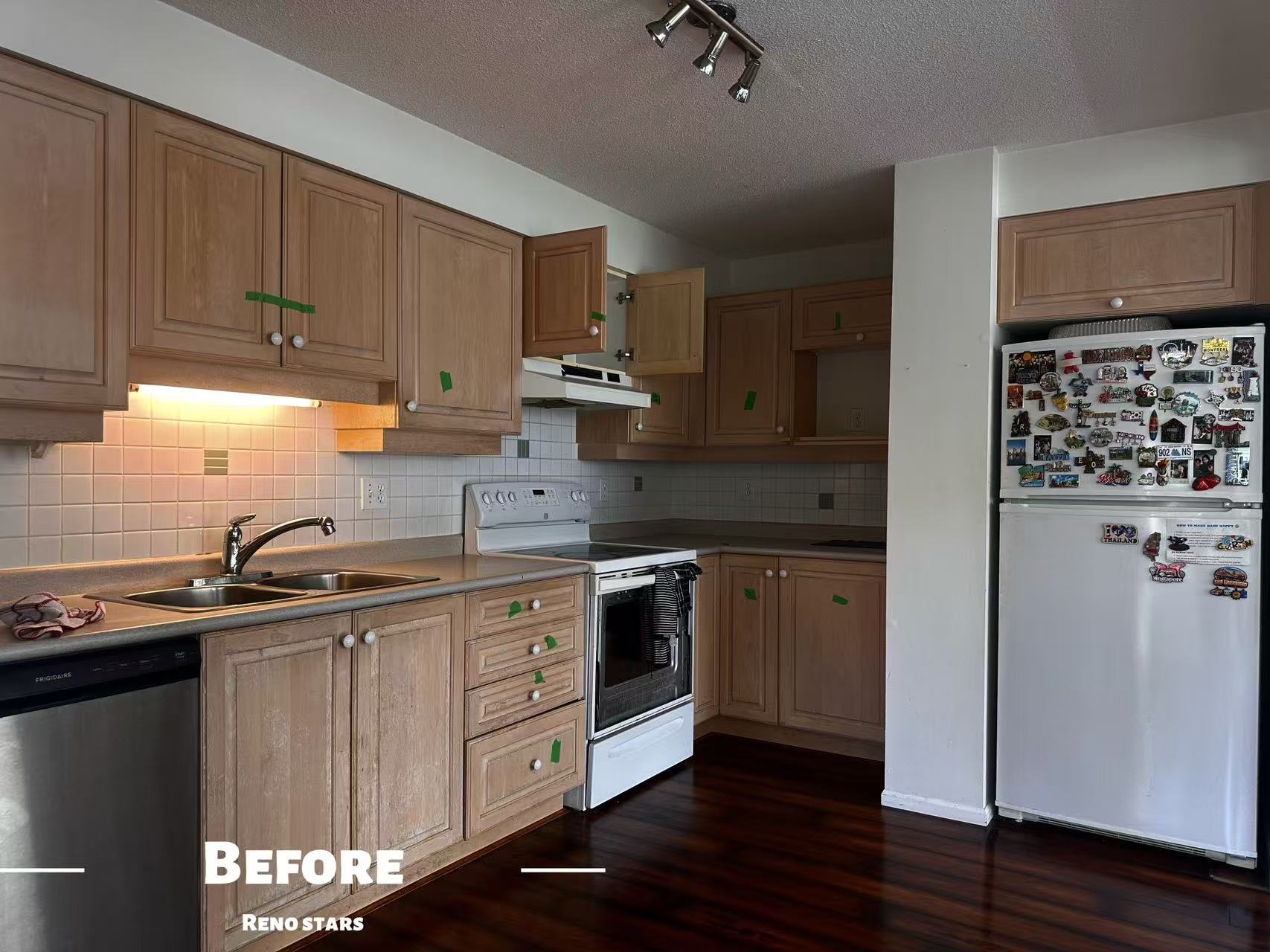 Modern Kitchen Renovation with Custom Cabinets - Before Renovation 2