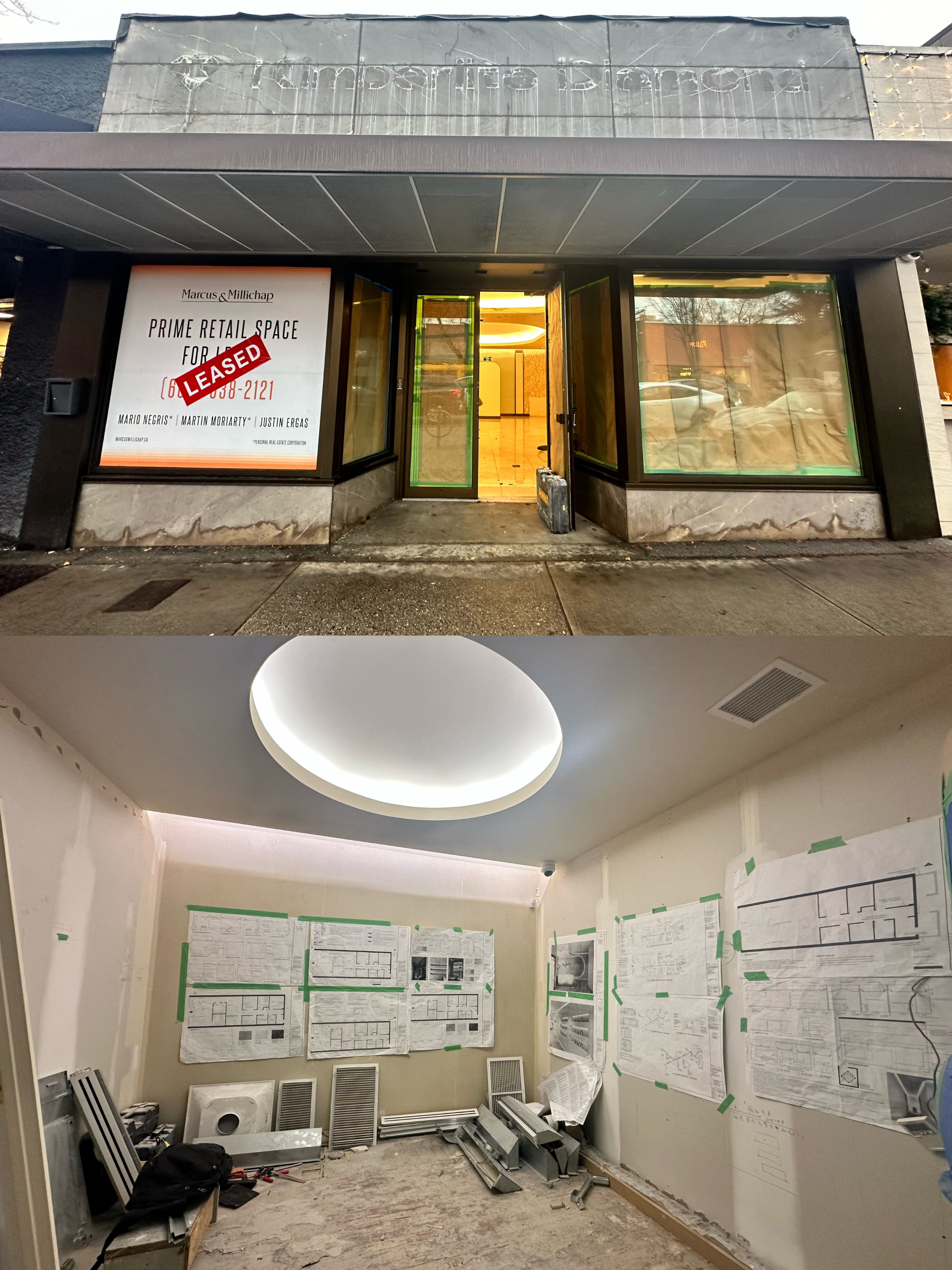 Vancouver Skin Lab Commercial Renovation - Before 7