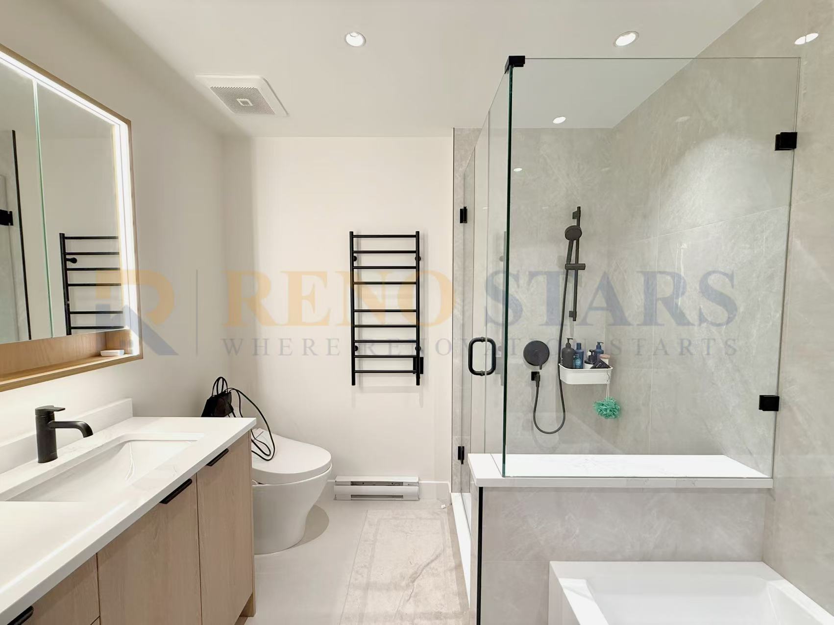 Three and a Half Bathroom Renovation in Delta