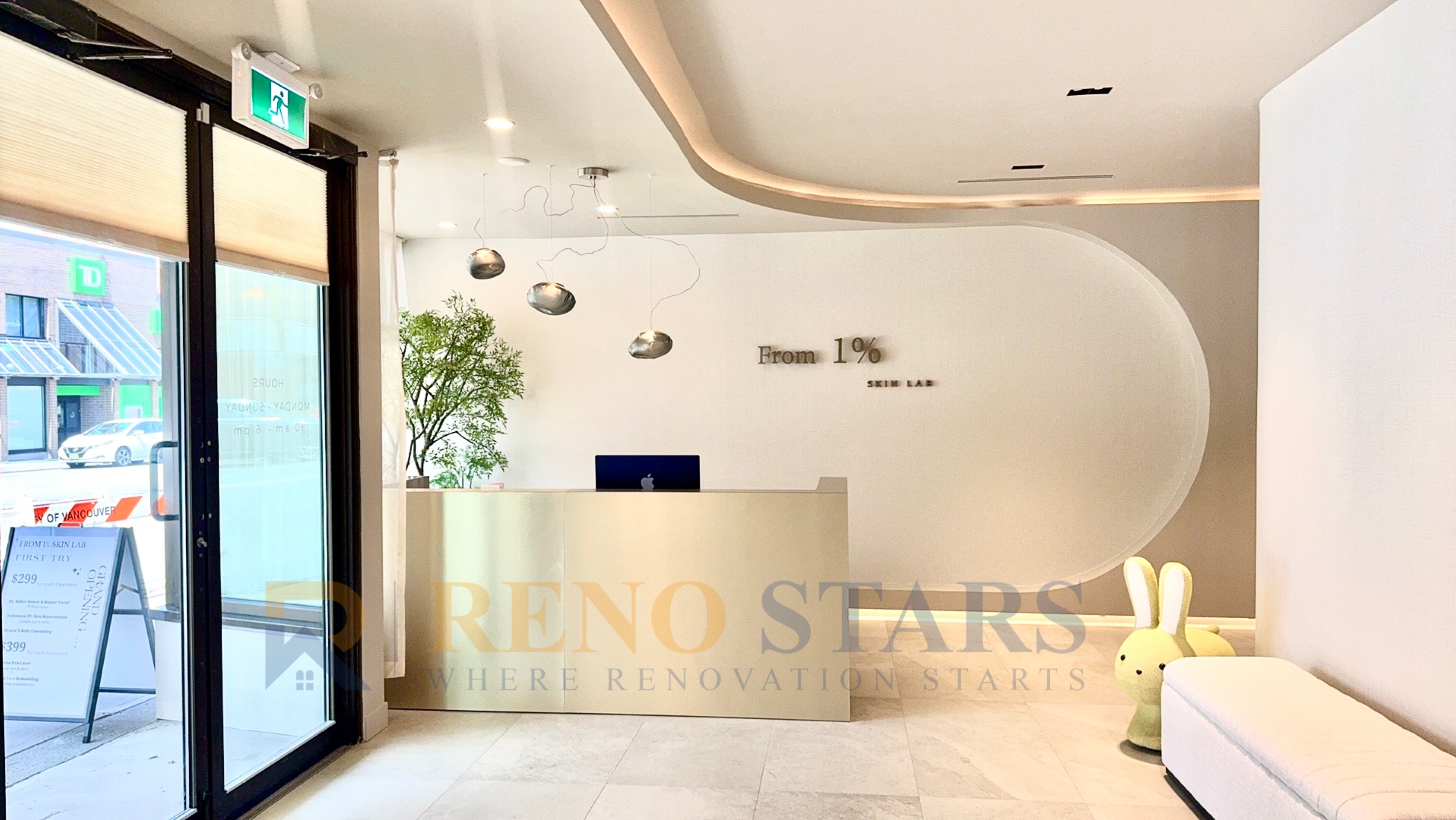 Vancouver Skin Lab Commercial Renovation